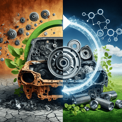 Inovasi dalam Daur Ulang Sparepart Mobil untuk Mendukung Ekonomi Sirkular